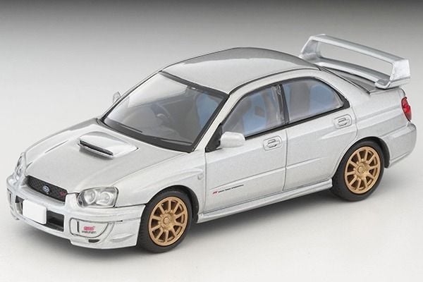 Tomica Limited Vintage Neo Subaru Impreza WRX Sti (Silver) 2003 LV-N336b 1/64 Die Cast