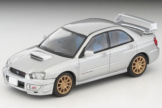 Tomica Limited Vintage Neo Subaru Impreza WRX Sti (Silver) 2003 LV-N336b 1/64 Die Cast