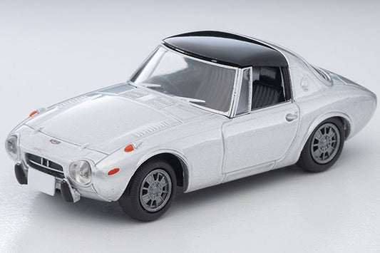 Tomica Limited Vintage Toyota 1969 Sports 800 with Custom Wheels (Silver) LV-139c 1/64 Die Cast
