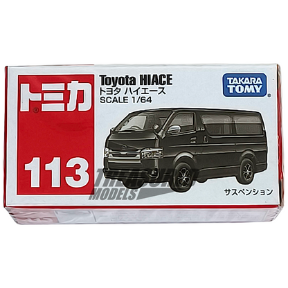 Tomica Toyota Hiace Black 1/64 Diecast