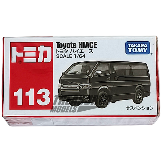 Tomica Toyota Hiace Black 1/64 Diecast