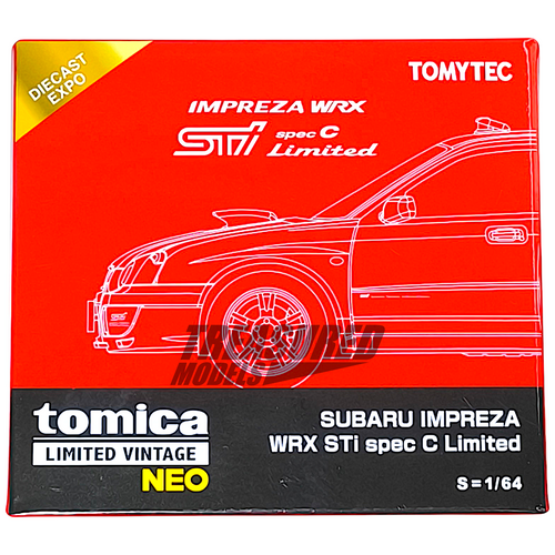 Tomytec Subaru Impreza WRX STi Spec C Limited Diecast Expo 1/64 Die Cast