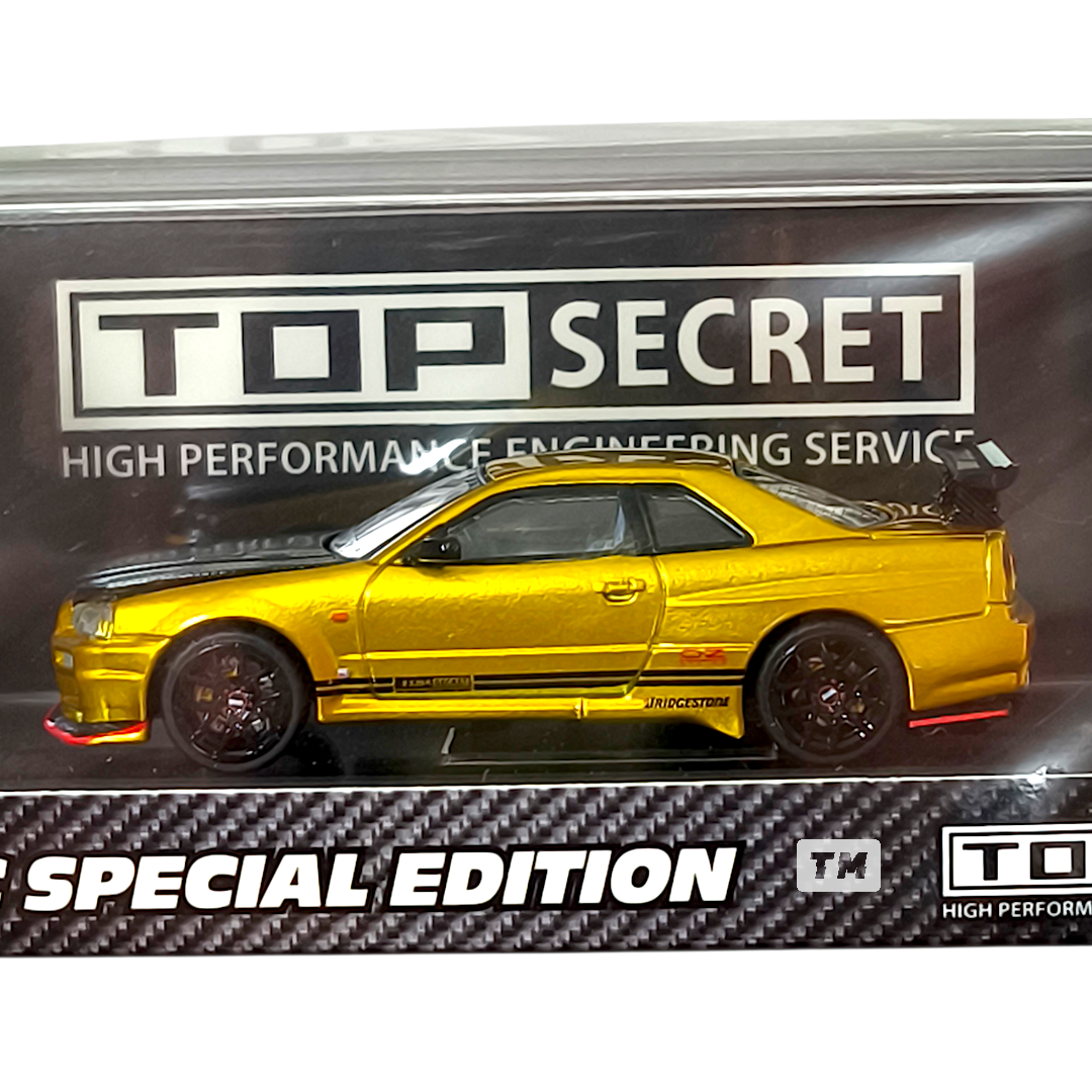 BMC Top Secret BNR34 HEC 2026 1/64 Diecast