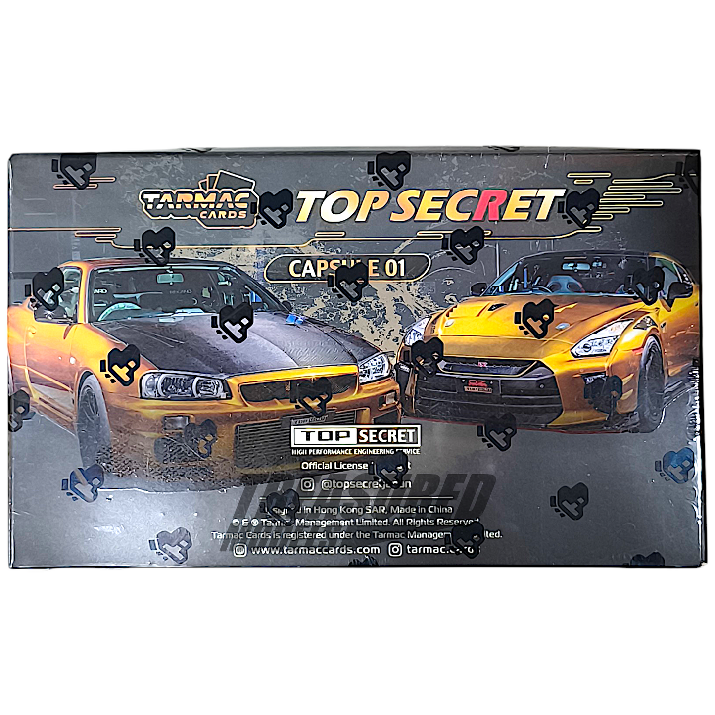 Tarmac Cards Top Secret Capsule 01 Box