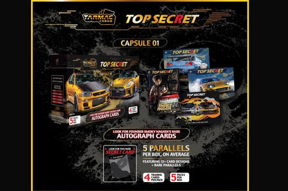 Tarmac Cards Top Secret Capsule 01 Box