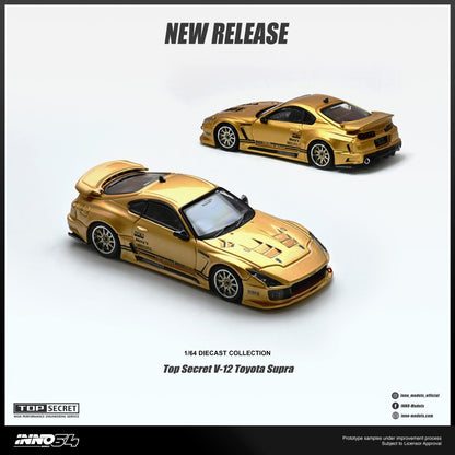 [Pre-Order] Inno64 Top Secret V-12 Toyota Supra IN64-A80TSV12-01 1/64 Diecast