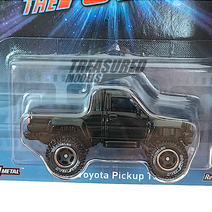 Hot Wheels Toyota 1987 Pickup Truck Black 2023 Premium Back to the Future 1/64 Diecast