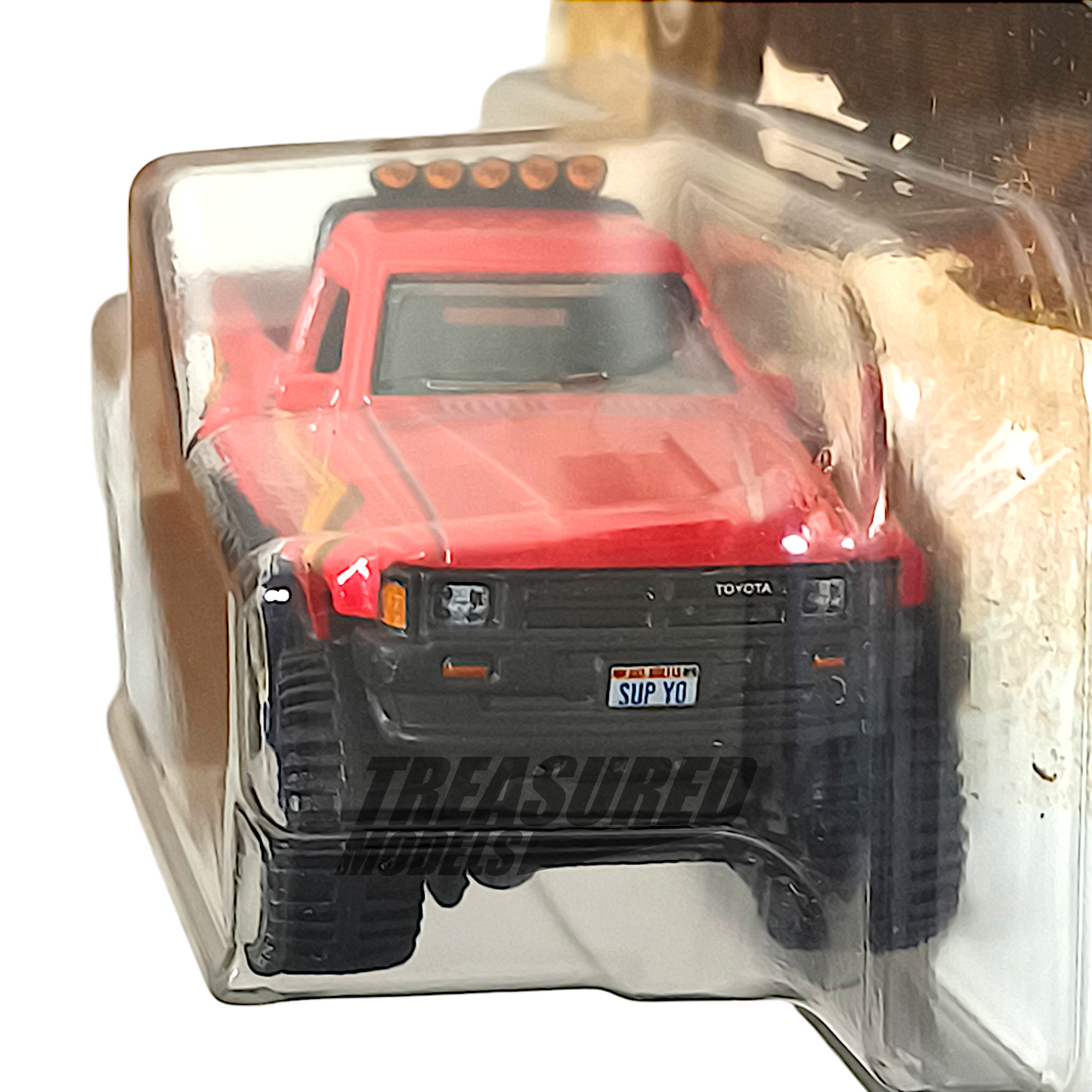 Hot Wheels Toyota 1987 Pickup Truck Red 2025 Premium Car Culture HW Off Road 1/64 Diecast