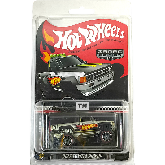 Hot Wheels Toyota 1987 Pickup Truck Zamac 2017 Collector Edition 1/64 Diecast