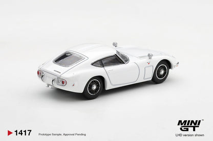 [PRE-ORDER] MINI GT Toyota 2000GT Pegasus White MGT01417 1/64 Diecast