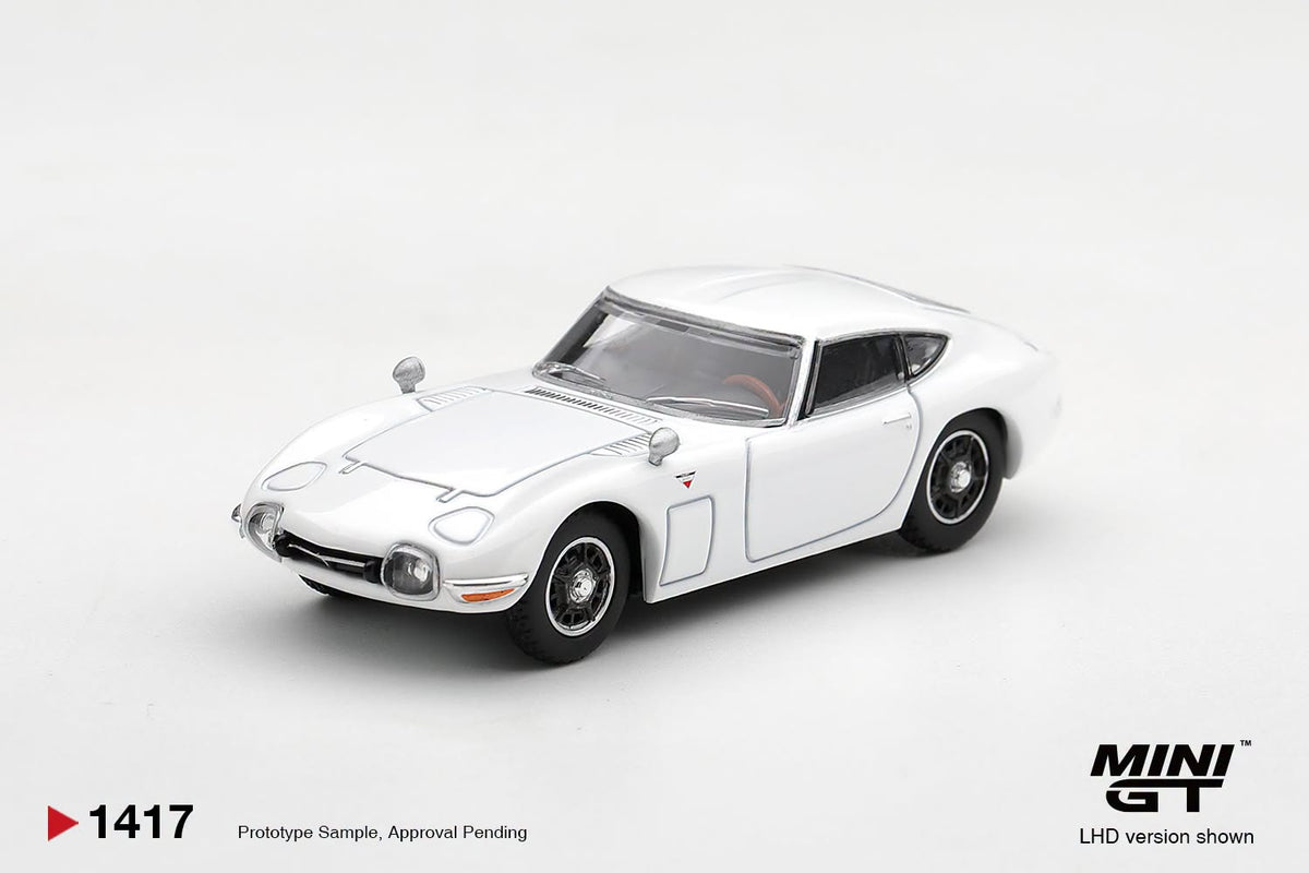 [PRE-ORDER] MINI GT Toyota 2000GT Pegasus White MGT01417 1/64 Diecast