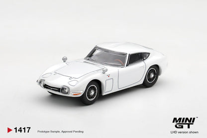 [PRE-ORDER] MINI GT Toyota 2000GT Pegasus White MGT01417 1/64 Diecast