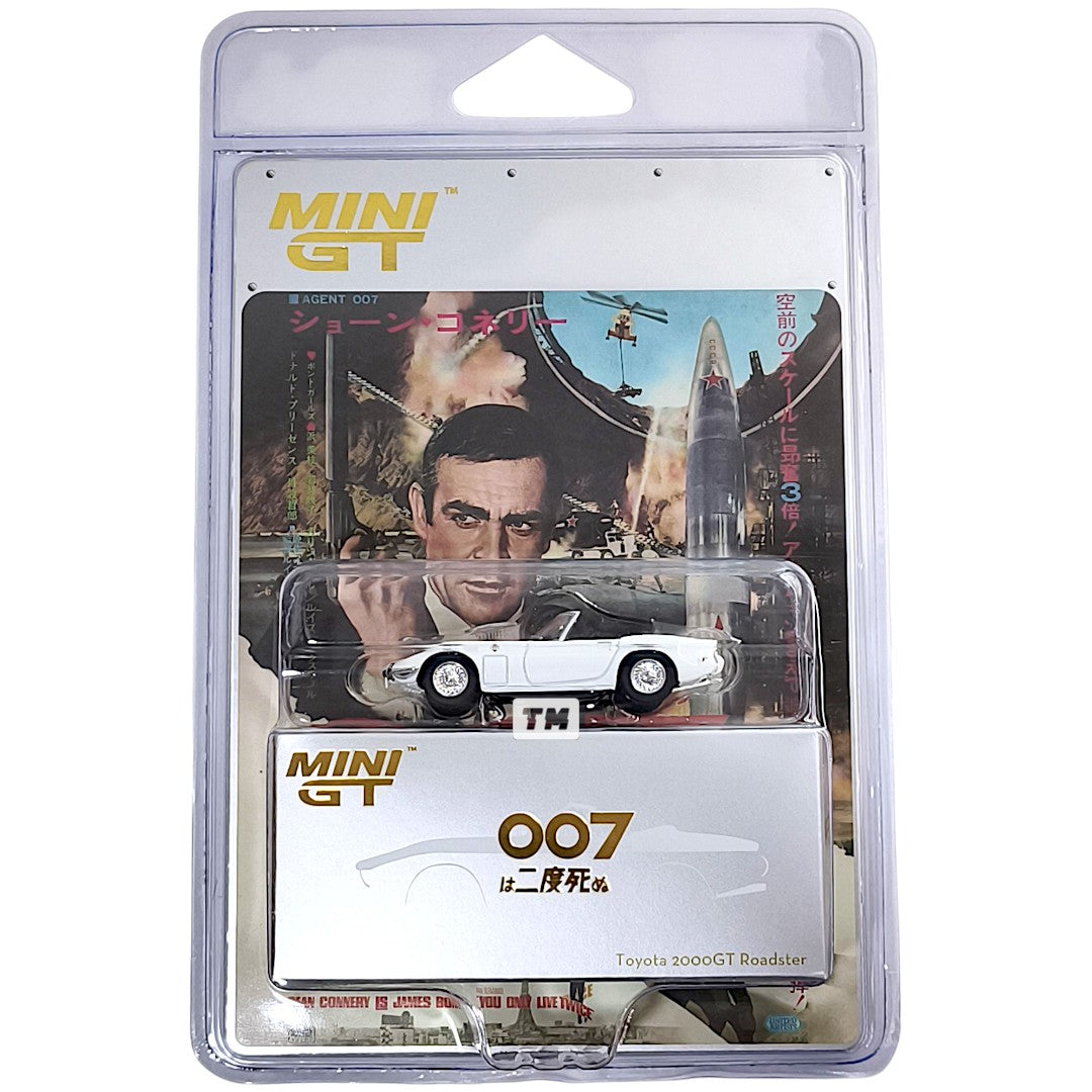 Mini GT Toyota 2000GT Roadster You Only Live Twice Japanese Poster MGT00915J 1/64