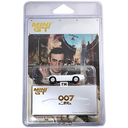 Mini GT Toyota 2000GT Roadster You Only Live Twice Japanese Poster MGT00915J 1/64