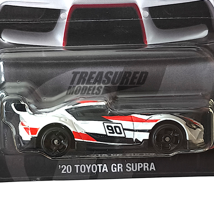 Hot Wheels Toyota 20 GR Supra 2024 Silver Series Gran Turismo 1/64 Diecast