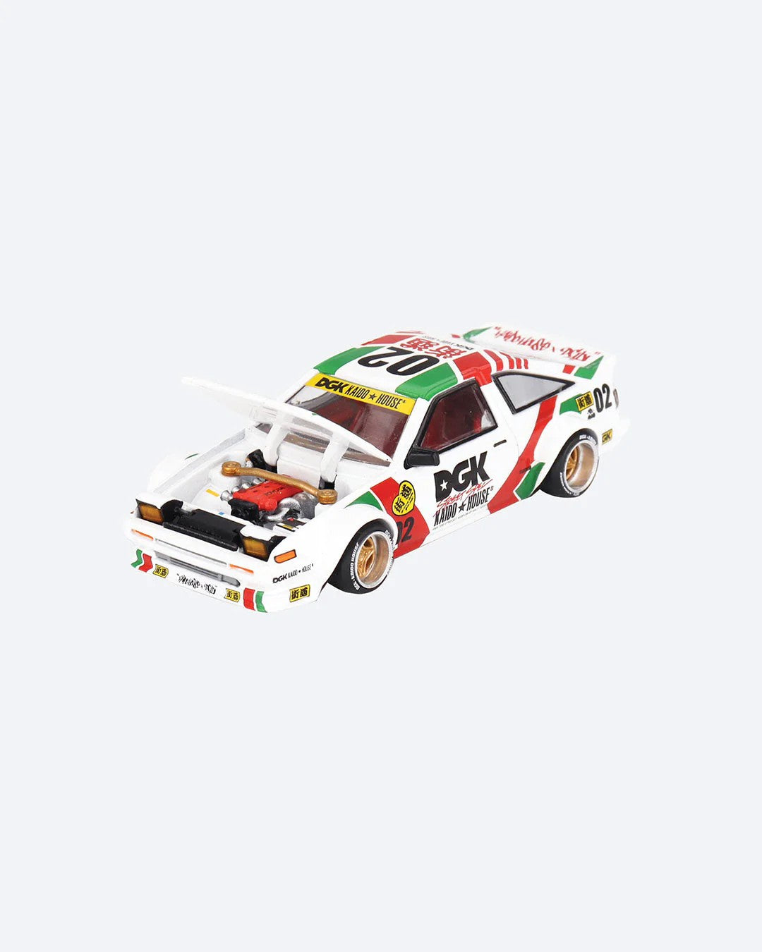 Kaido House Toyota AE86 Sprinter Trueno Kaido X DGK V1 KHMG201 1/64 Diecast