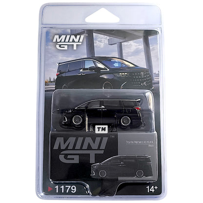 Mini GT Toyota Alphard 40 KUHL Black Blister Packaging MGT01179-BL 1/64 Diecast
