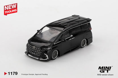 [Pre-Order] Mini GT Toyota Alphard 40 KUHL Black MGT01179 1/64 Diecast
