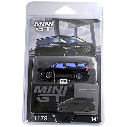 CHASE! Mini GT Toyota Alphard 40 KUHL Black Blister Packaging MGT01179-BLC 1/64 Diecast