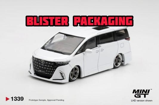 [Pre-Order] Mini GT Toyota Alphard 40 KUHL White Blister Packaging MGT01339-BL 1/64 Diecast