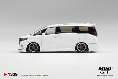 [Pre-Order] Mini GT Toyota Alphard 40 KUHL White MGT01339 1/64 Diecast