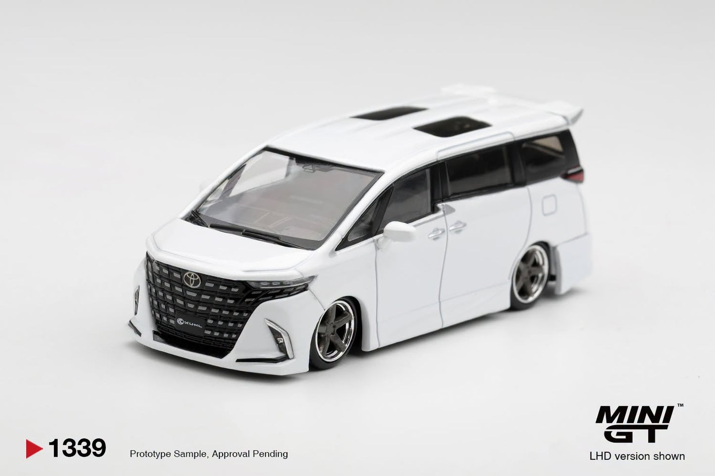 [Pre-Order] Mini GT Toyota Alphard 40 KUHL White MGT01339 1/64 Diecast