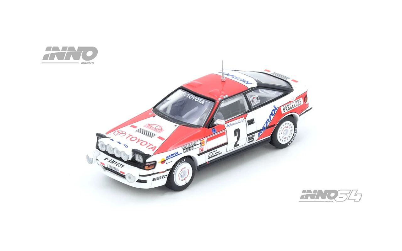 *Pre-Order* Inno64 Toyota Celica GT-Four ST165 Winner Rally Monte Carlo 1991 C. Sainz L. Moya IN64-ST165R-91MCW 1/64 Die Cast