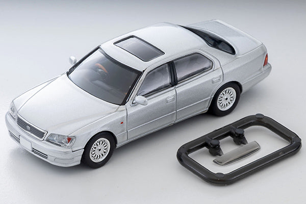 TomyTec Tomica Limited Vintage NEO Toyota Celsior B-Spec eR version 10th Anniversary Edition Silver LV-N356d 1/64 Diecast
