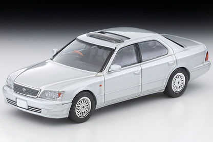 TomyTec Tomica Limited Vintage NEO Toyota Celsior B-Spec eR version 10th Anniversary Edition Silver LV-N356d 1/64 Diecast