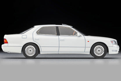 TomyTec Tomica Limited Vintage NEO Toyota Celsior C-Spec 10th Anniversary Edition White LV-N356c 1/64 Diecast