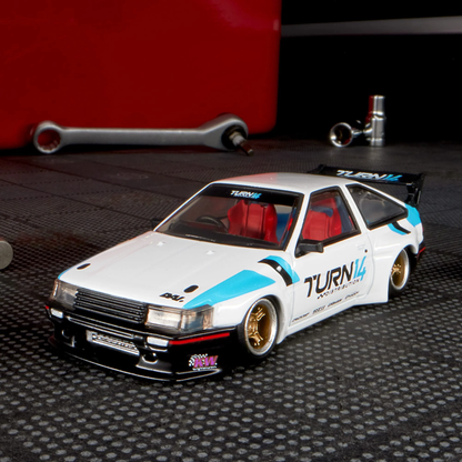 Hot Wheels Toyota Corolla Levin AE 86 Custom White 2025 Premium Elite 64 1/64 Die Cast