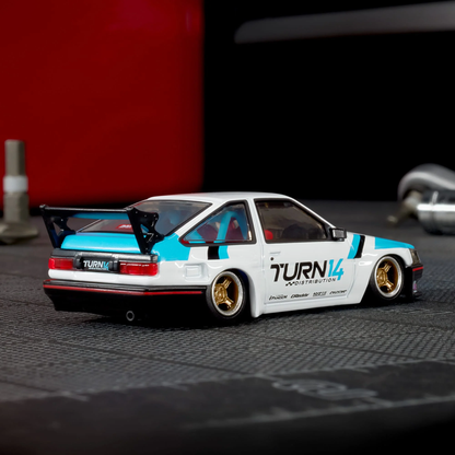 Hot Wheels Toyota Corolla Levin AE 86 Custom White 2025 Premium Elite 64 1/64 Die Cast