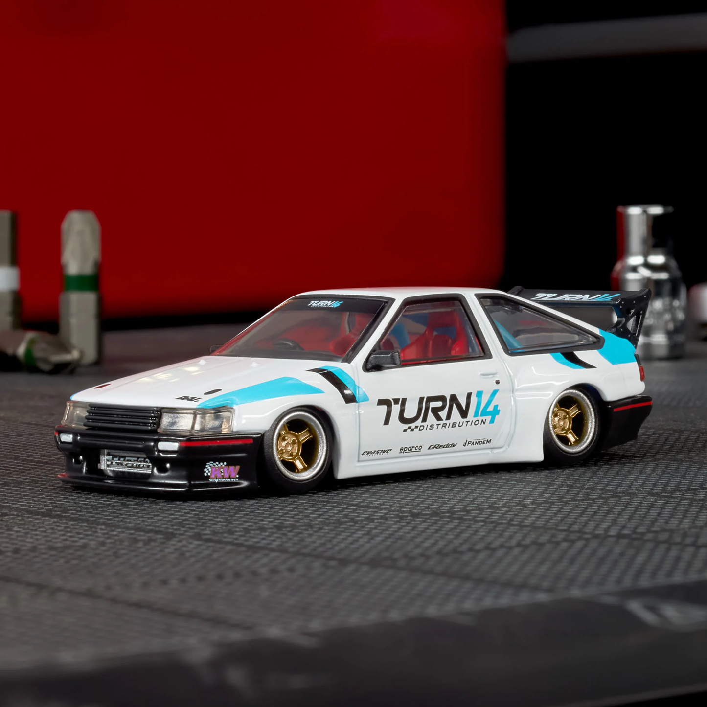 Hot Wheels Toyota Corolla Levin AE 86 Custom White 2025 Premium Elite 64 1/64 Die Cast