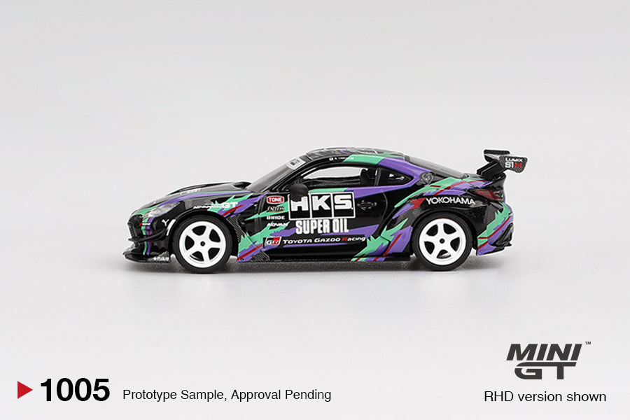 Mini GT Toyota GR86 HKS TYPE R 2022 Tokyo Auto Salon MGT01005 1/64 Diecast