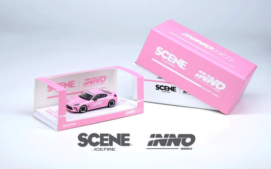 Inno64 Toyota GR86 Inno x Scene Macau Grand Prix 2024 Pink IN64-GR86-MGP24P 1/64 Diecast