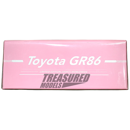 Inno64 Toyota GR86 Inno x Scene Macau Grand Prix 2024 Pink IN64-GR86-MGP24P 1/64 Diecast