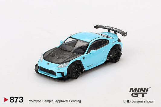 Mini GT Toyota GR86 LB Nation Baby Blue MGT00873 1/64 Die Cast