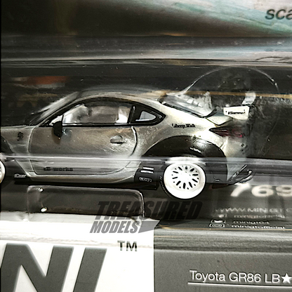 Mini GT CHASE Toyota GR86 LB Nation White MGT00769 1/64 Diecast