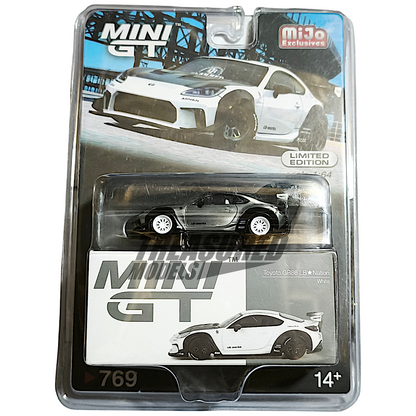 Mini GT CHASE Toyota GR86 LB Nation White MGT00769 1/64 Diecast