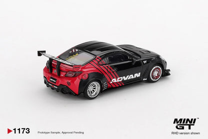 [Pre-Order] Mini GT Toyota GR86 LB★Nation Advan MGT01173 1/64 Diecast
