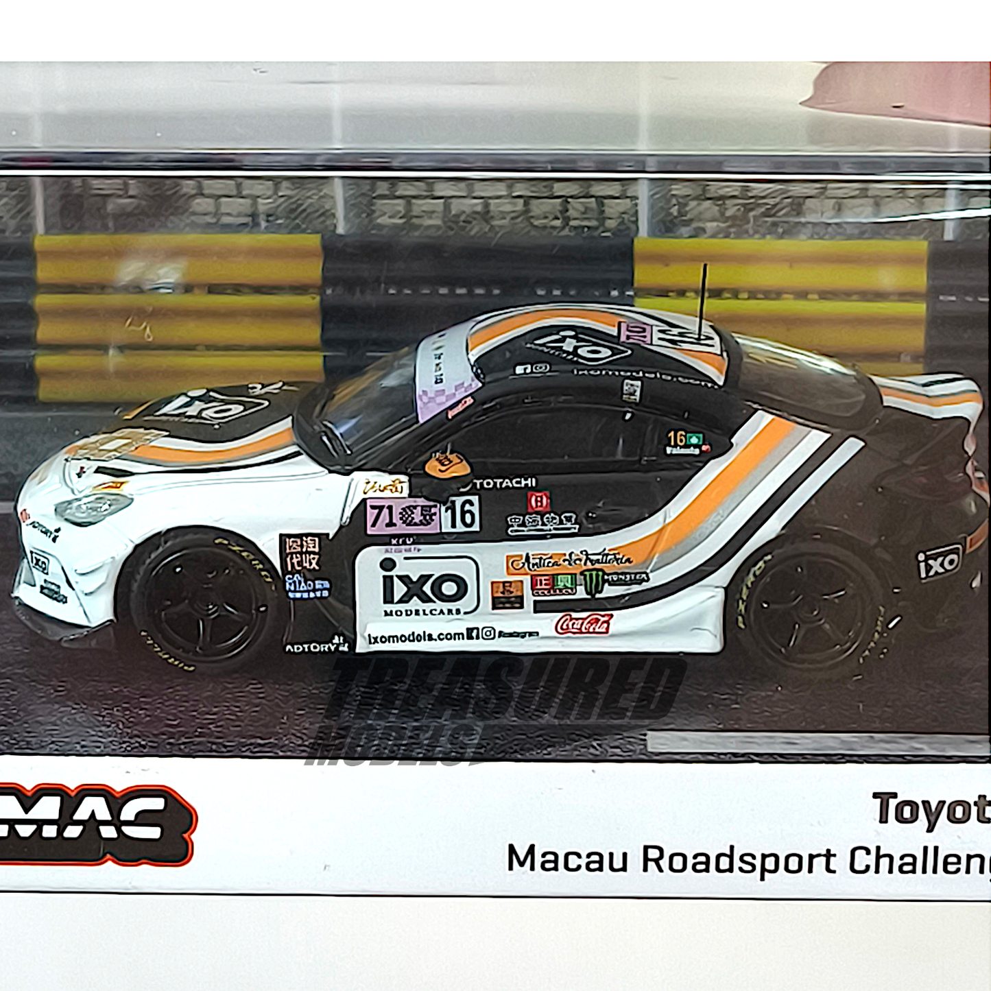 Tarmac Works Toyota GR86 Macau Roadsport Challenge 2024 Event Exclusive 1/64 Diecast