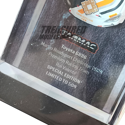 Tarmac Works Toyota GR86 Macau Roadsport Challenge 2024 Event Exclusive 1/64 Diecast