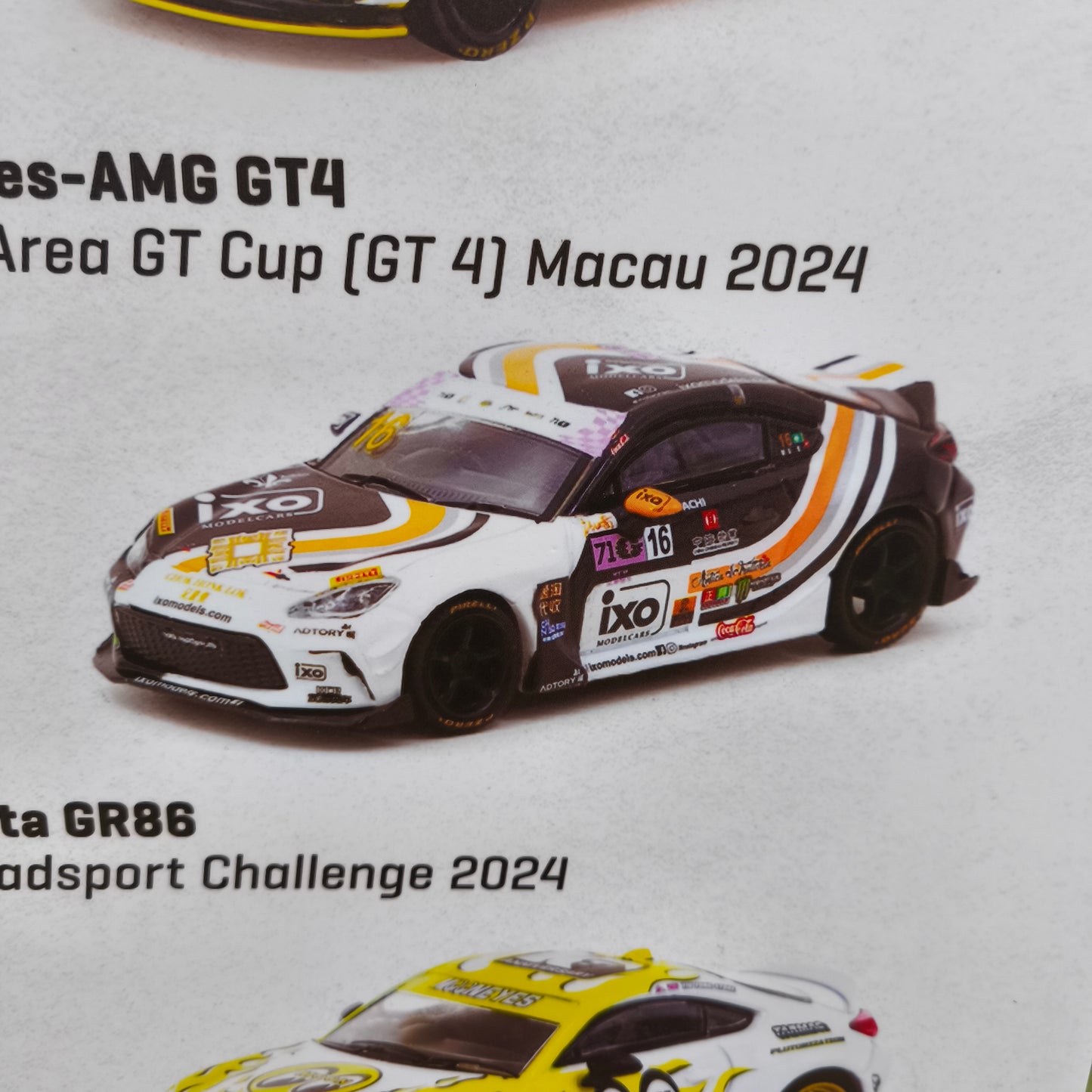Tarmac Works Toyota GR86 Macau Roadsport Challenge 2024 Event Exclusive 1/64 Diecast