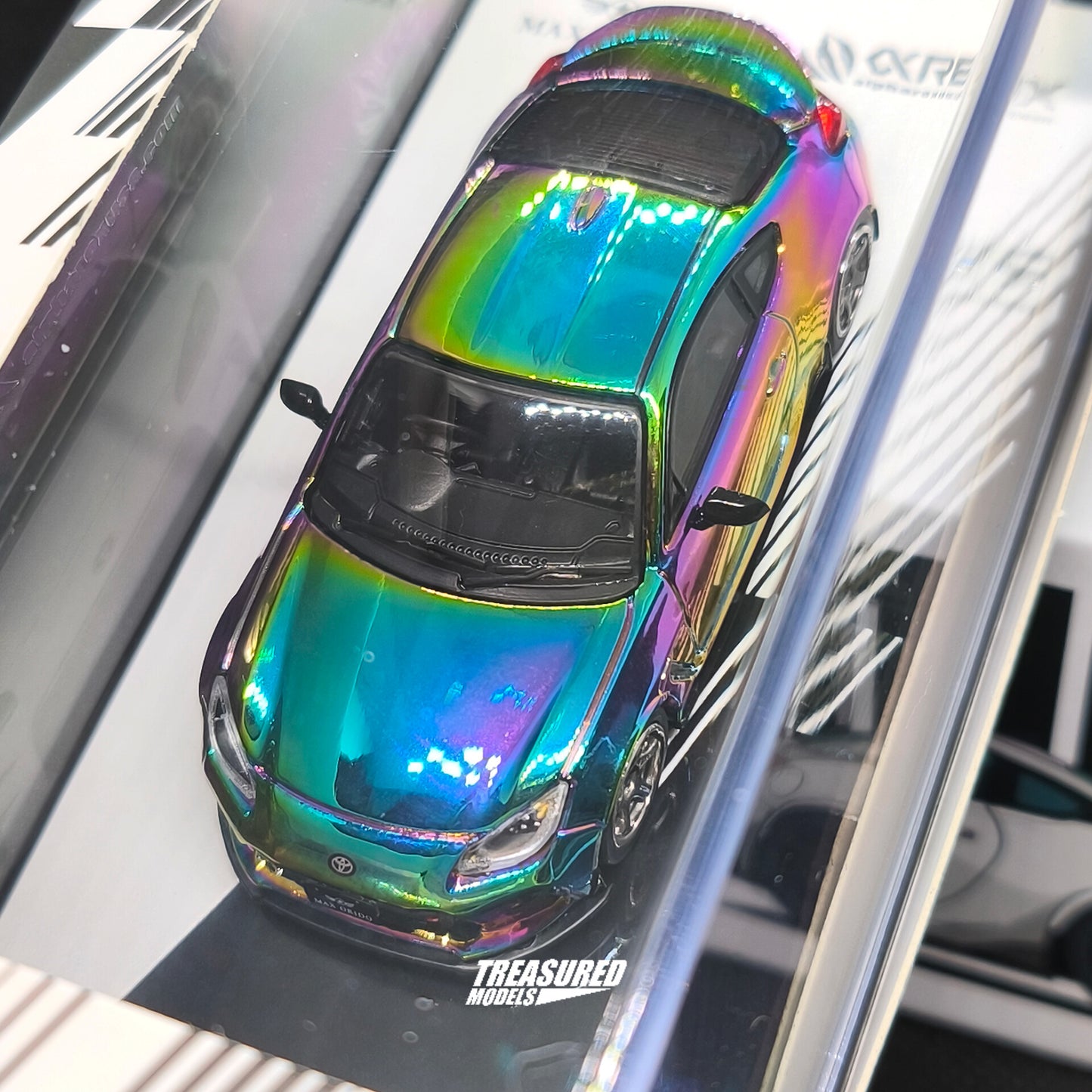 CHASE! Inno64 Toyota GR86 Max Orido Chameleon Chrome TAS2026 Event Exclusive 1/64 Diecast