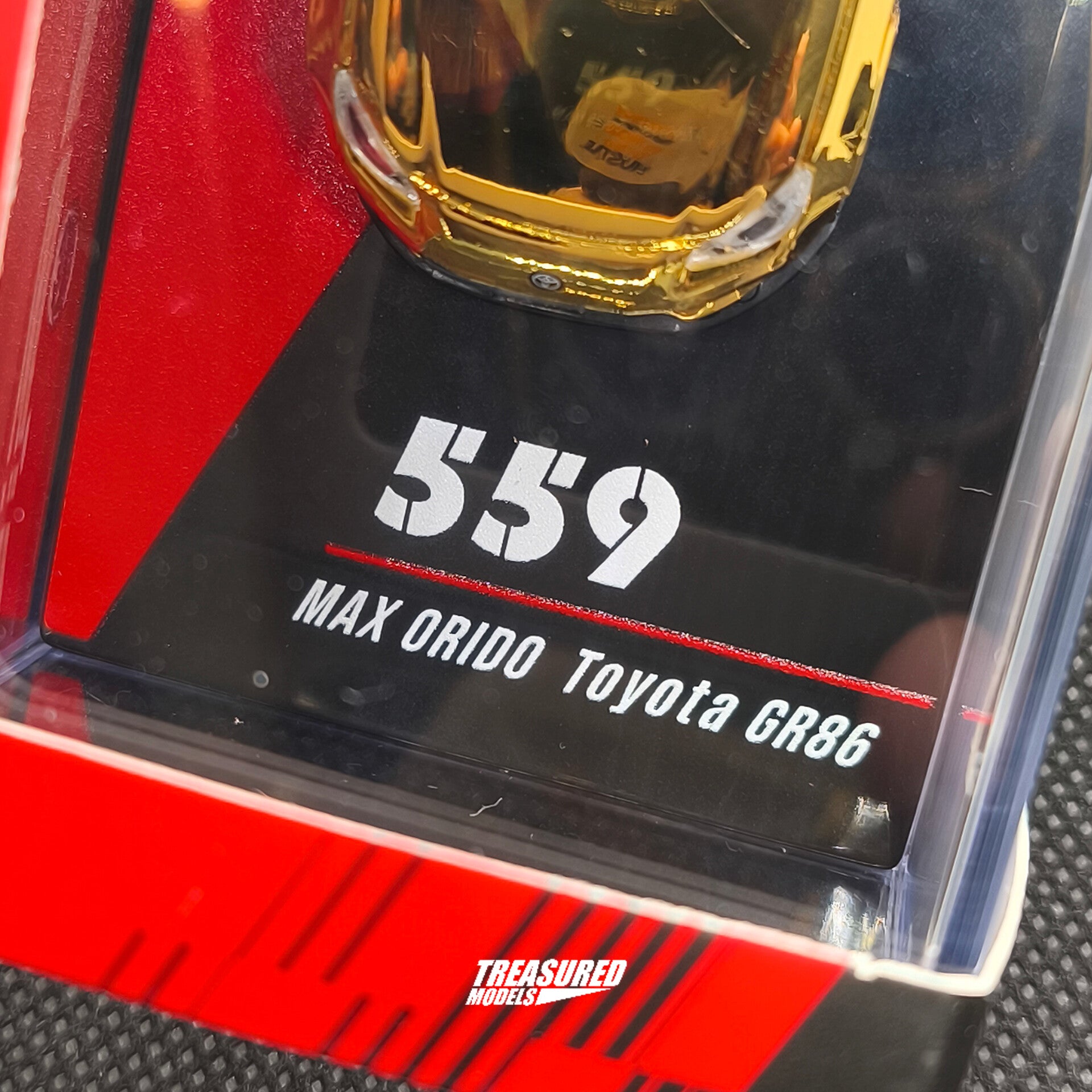 CHASE! Inno64 Toyota GR86 Max Orido Chase Gold Chrome TAS2026