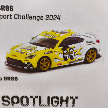Tarmac Works Toyota GR86 Mooneyes 1/64 Diecast