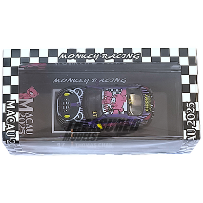 BM Creations Toyota GR86 x Gloomy Bear Macau GP 2025 Roadsport Challenge - BLK 1/64 Diecast