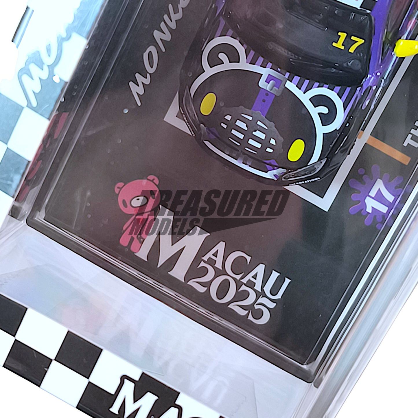 BM Creations Toyota GR86 x Gloomy Bear Macau GP 2025 Roadsport Challenge - BLK 1/64 Diecast