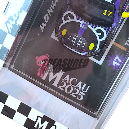 BM Creations Toyota GR86 x Gloomy Bear Macau GP 2025 Roadsport Challenge - BLK 1/64 Diecast