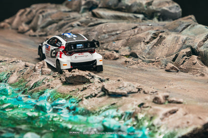 [Pre-Order] Tarmac Works Toyota GR YARIS Rally1 HYBRID Rally Finland 2024 Sami Pajari - Enni Mälkönen & Tarmac Cards Combo T64-085-24FR05 1/64 Diecast